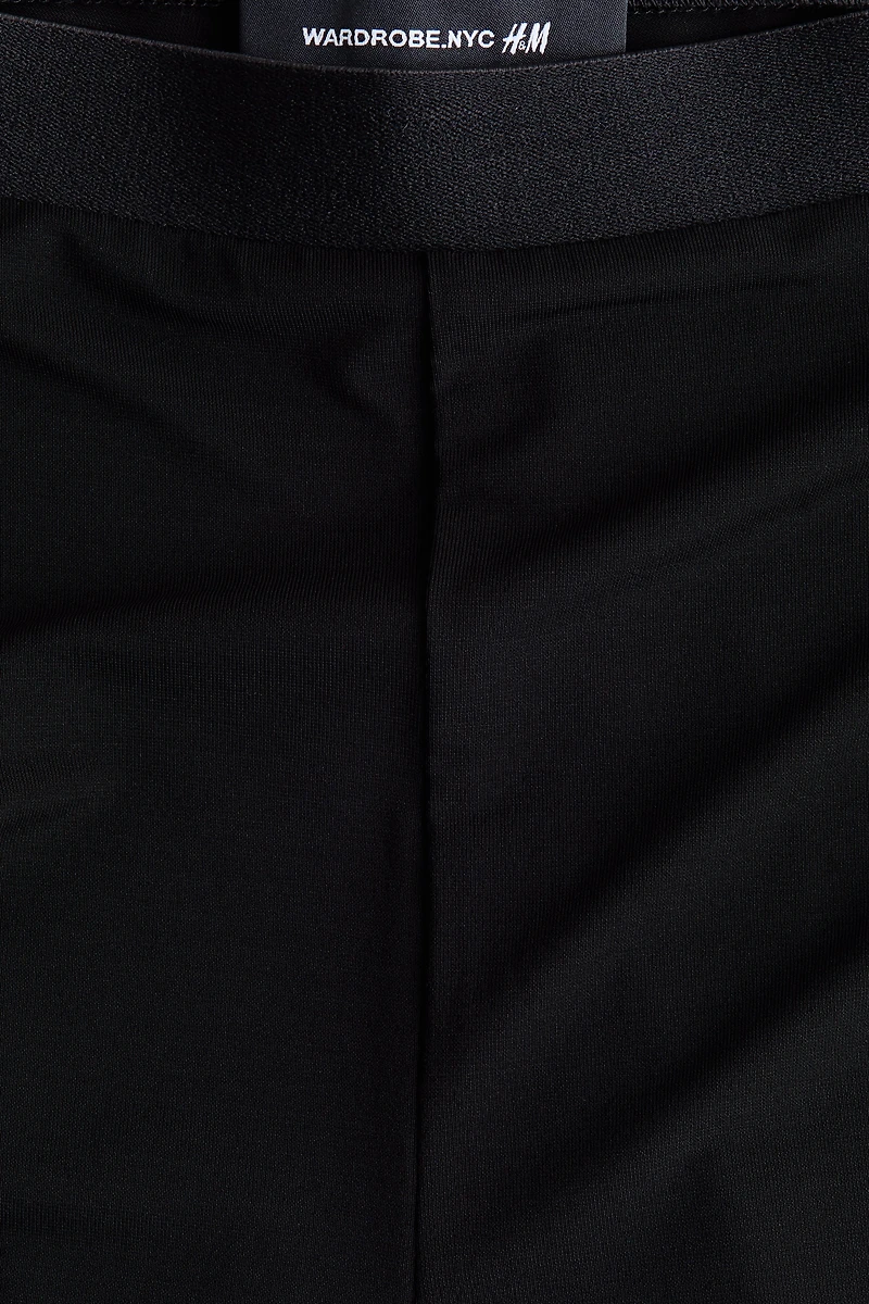 Sheer Stirrup Leggings