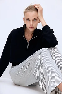 Straight-Leg Drawstring Pants