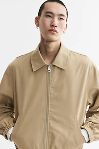 Cotton Jacket with Collar