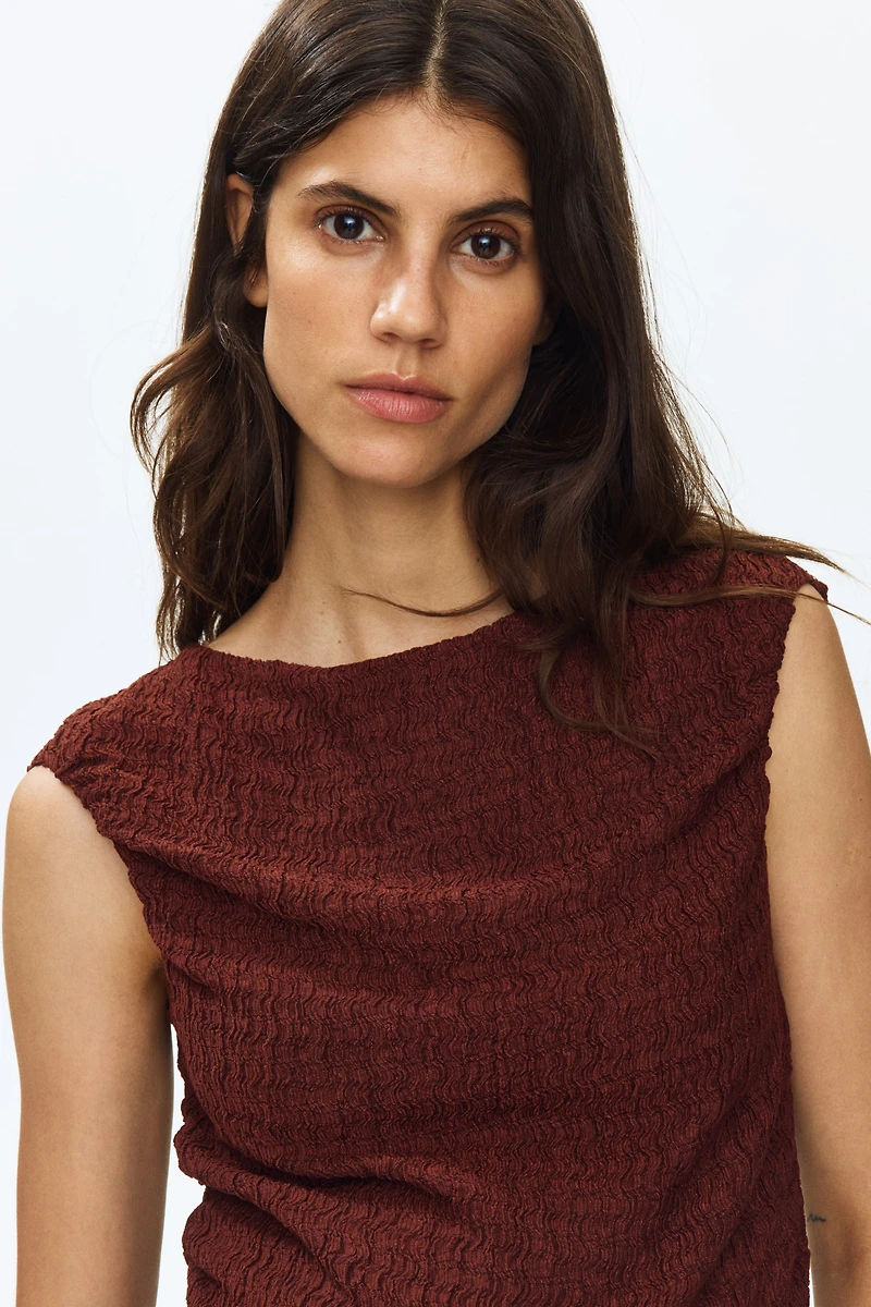 MAMA 2-Piece Textured Jersey Set