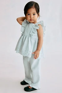 2-Piece Cotton Muslin Set