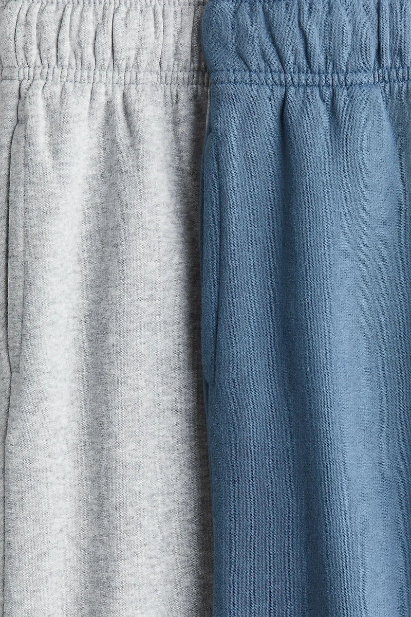 Lot de 2 pantalons jogging en molleton