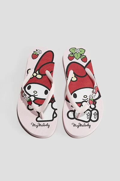 Flip-Flops with Printed Design