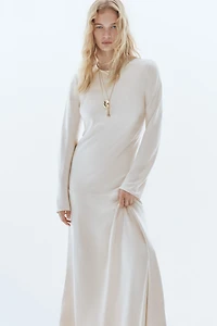 Open-Back Dress with Tie Detail