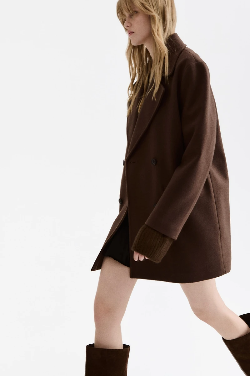 Double-Breasted Coat