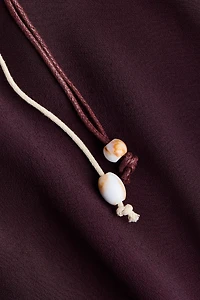 Belted Viscose Dress