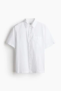 Chemise Coupe Classique en lin mélangé