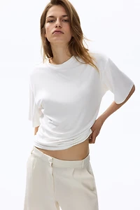 Draped Viscose Top