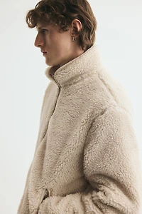 Teddy Fleece Jacket with Zipper