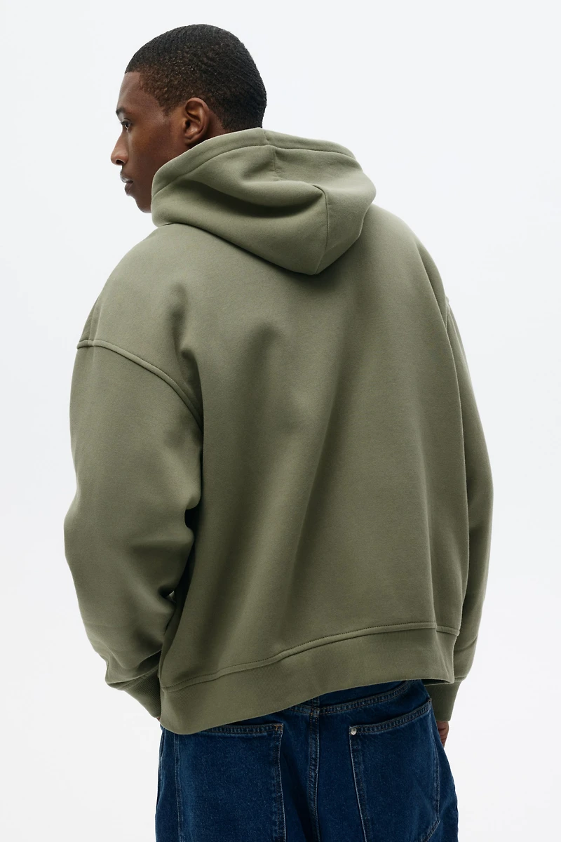 Loose-Fit Hooded Jacket
