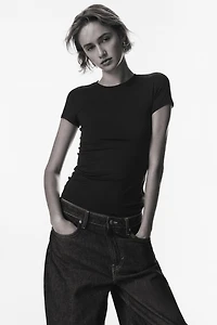 Fitted Microfiber T-shirt