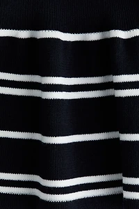 Short-Sleeved Peplum Cardigan