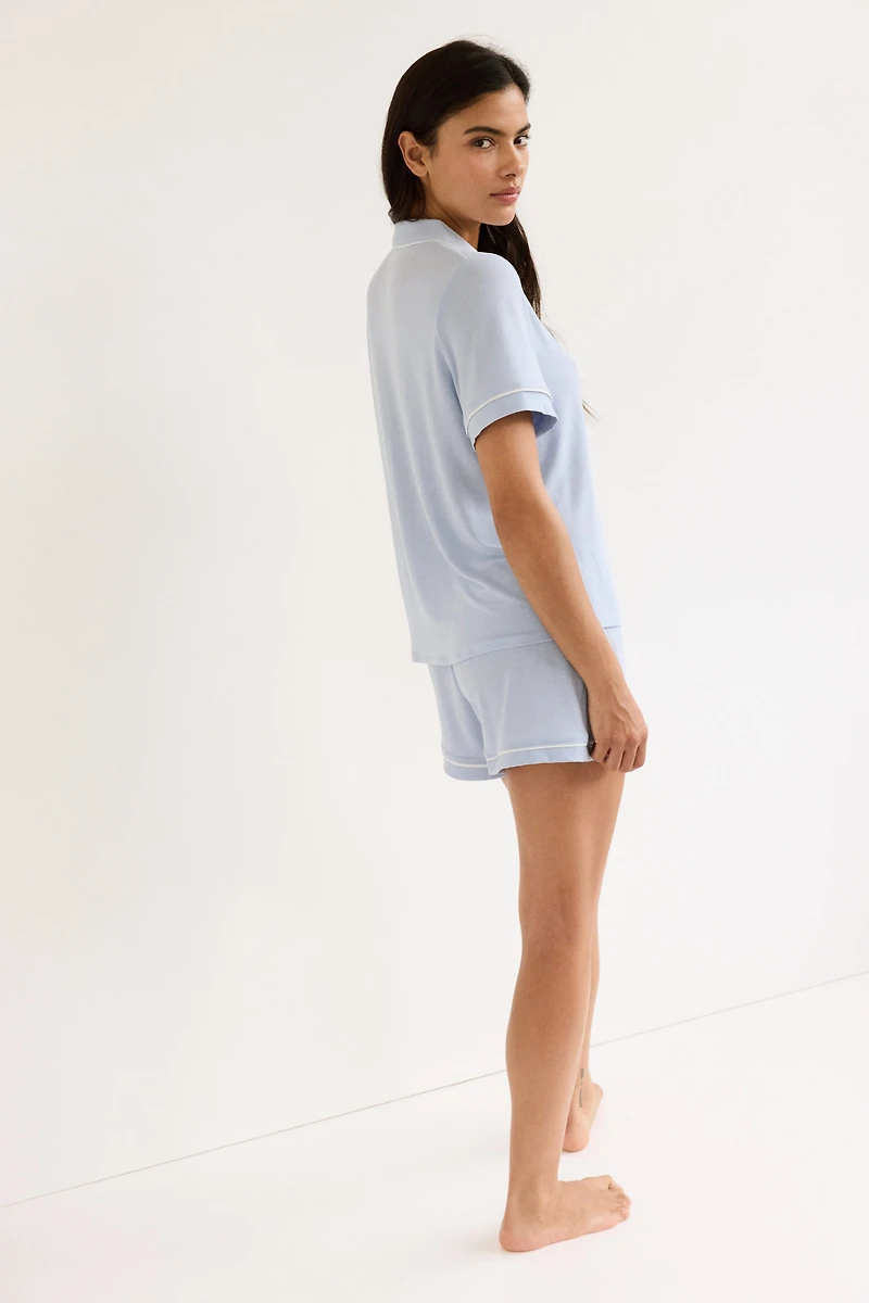 Pyjama en viscose mélangée