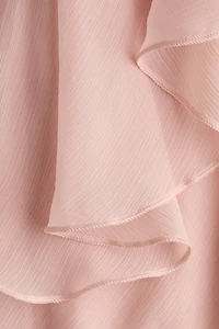 Tiered Chiffon Skirt