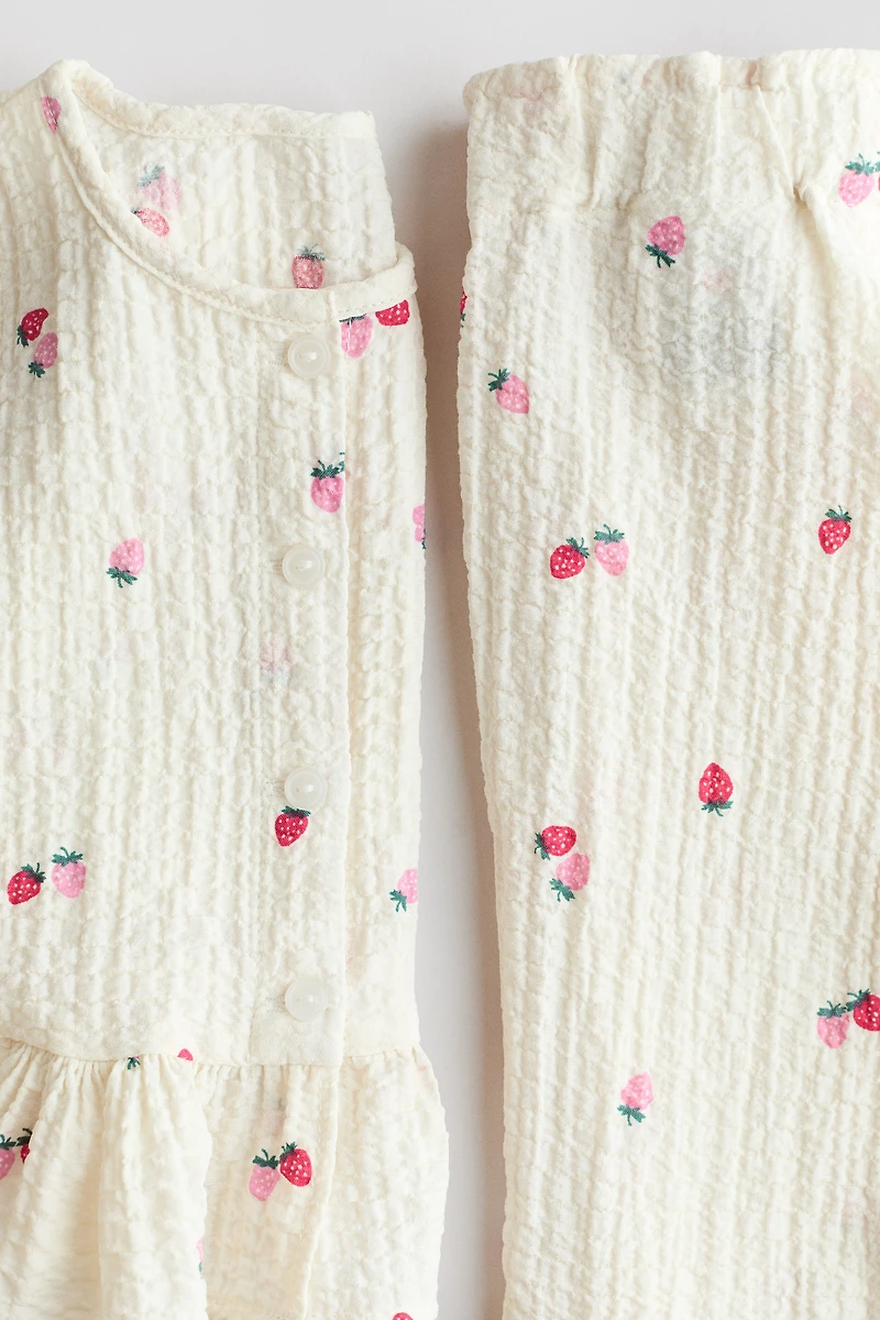 2-Piece Seersucker Set