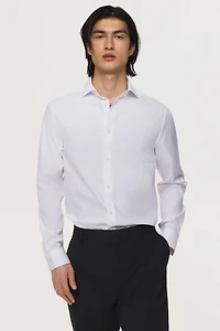 Slim-Fit Cotton Shirt