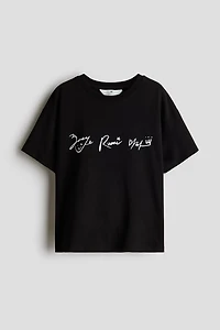 Printed Cotton T-Shirt