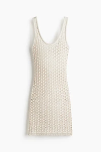 Crochet-Look Dress