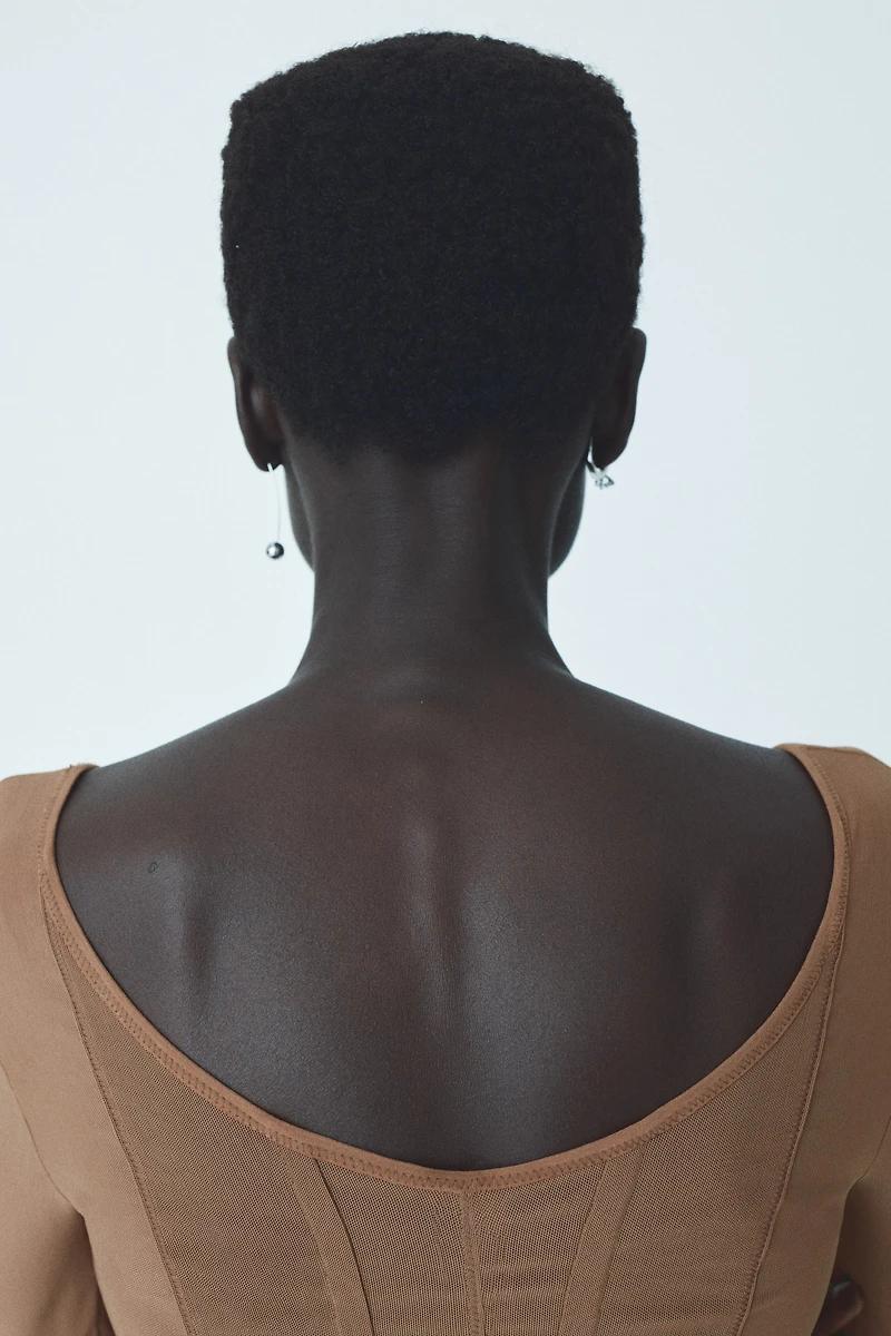 Maillot à manches longues en voile