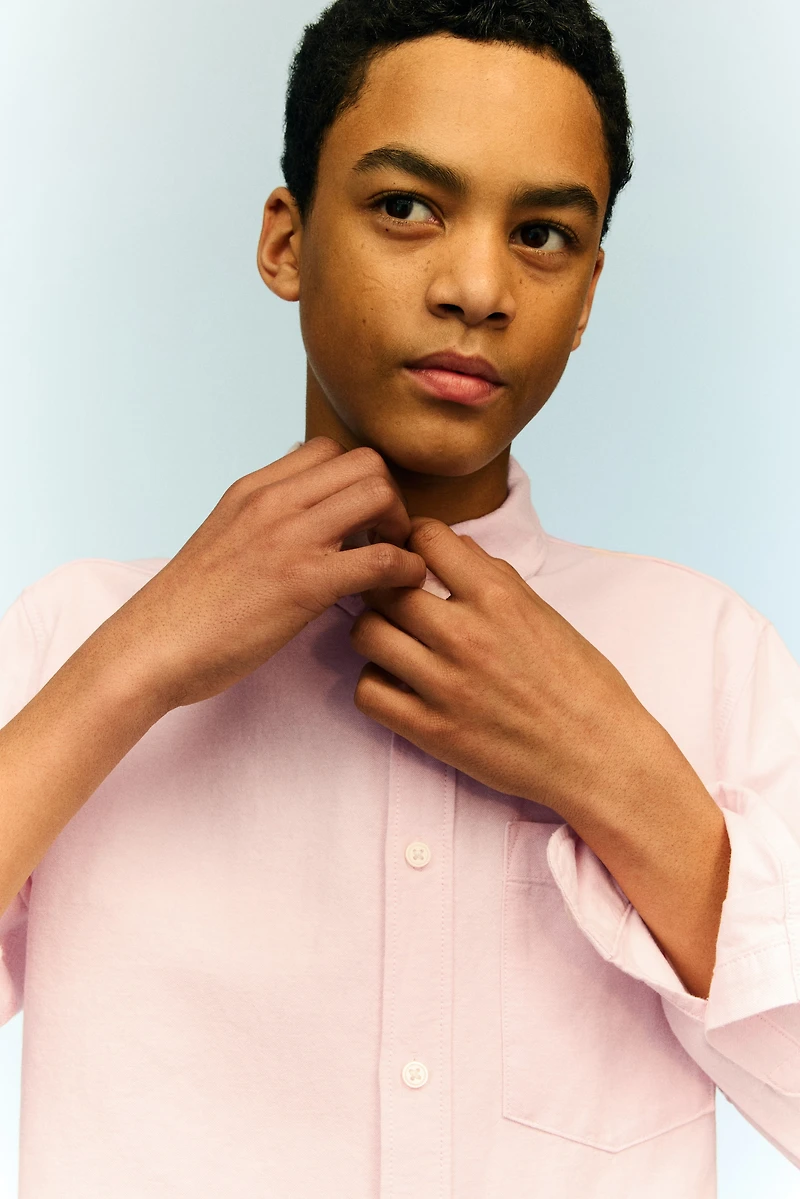 Button-down Cotton Shirt
