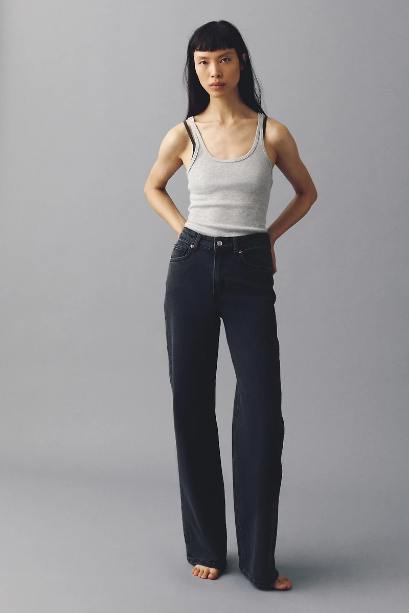 Harper High Rise Wide Leg Jeans