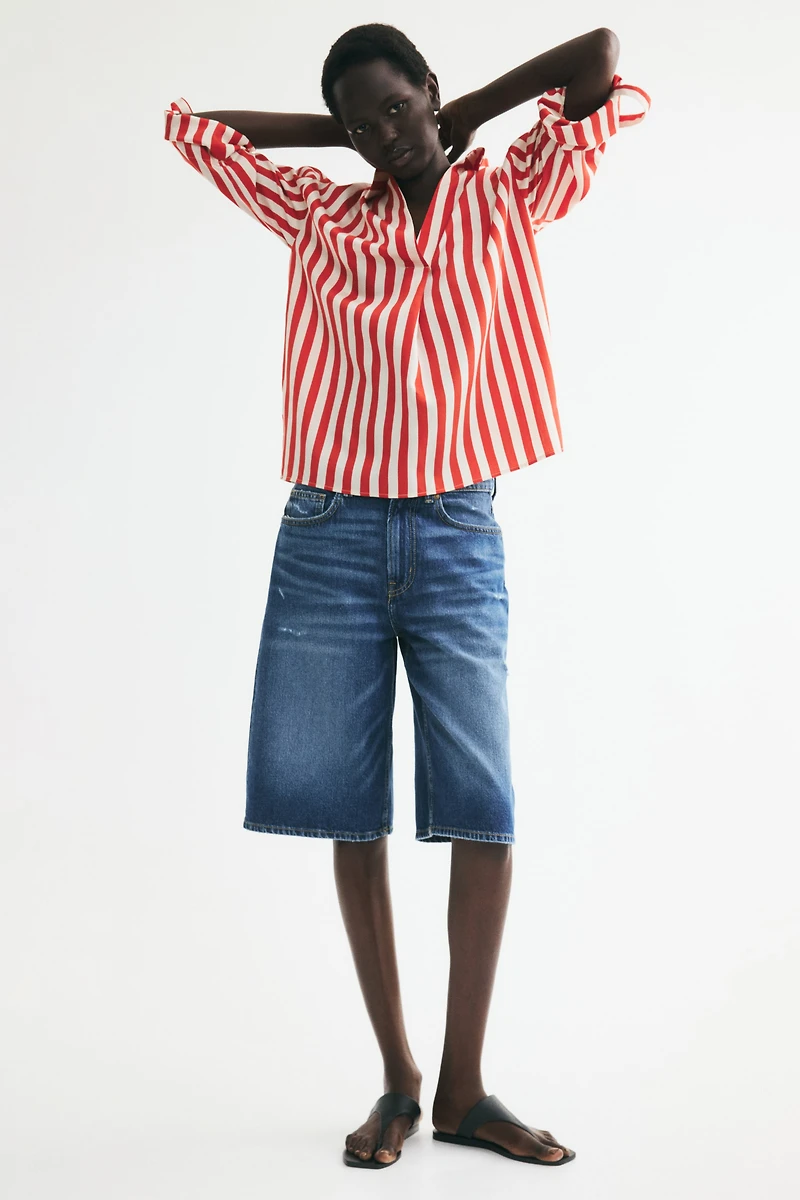 Oversized Pullover Shirt