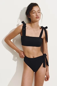 Padded Tie-Strap Bikini Top