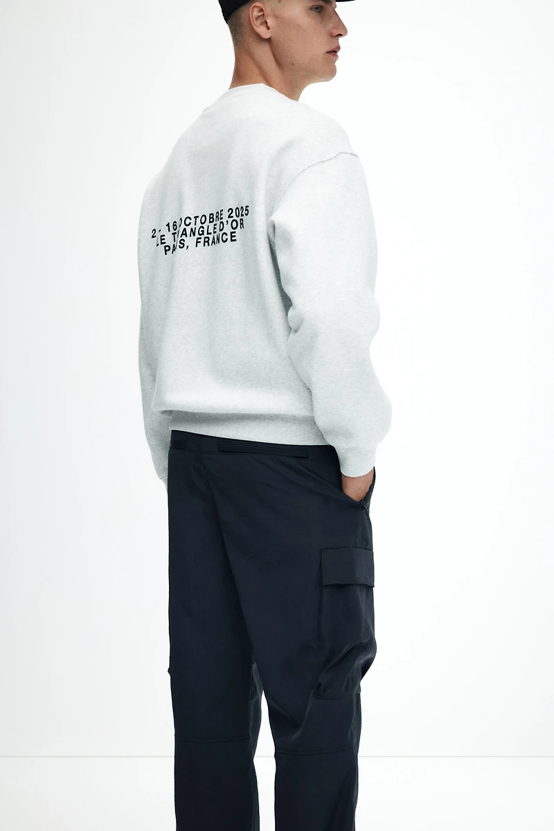 Pantalon cargo décontracté en nylon