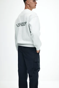 Pantalon cargo décontracté en nylon