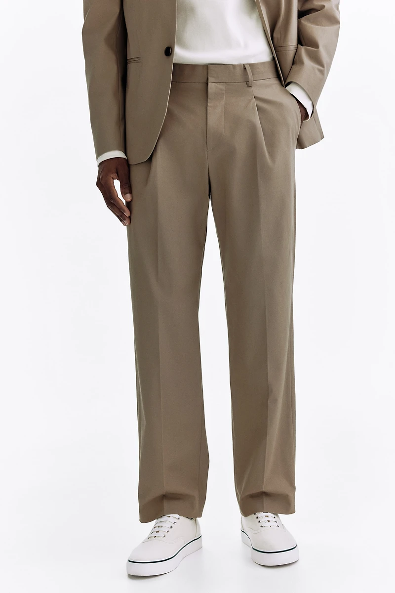 Regular-Fit Suit Pants