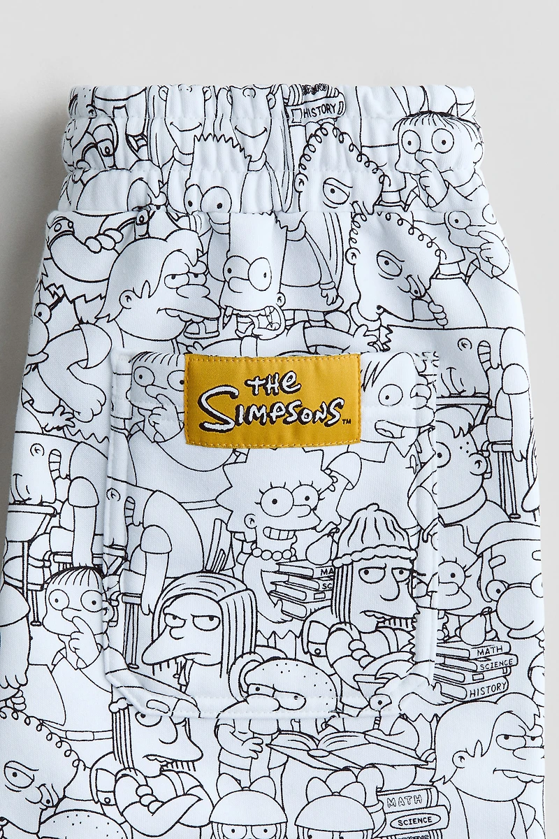 Short en molleton imprimé