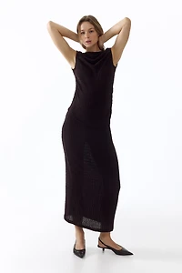 MAMA 2-Piece Textured Jersey Set