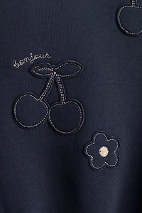 Sweatshirt with Motif