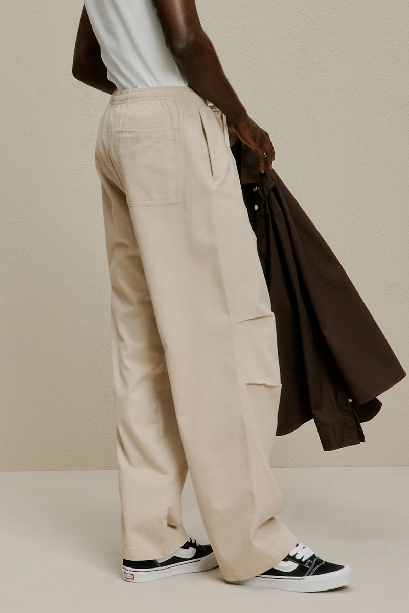 Pantalon Coupe Flottante en sergé