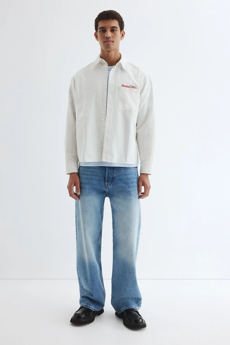 Chemise Oxford ample