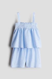 2-Piece Linen-Blend Set
