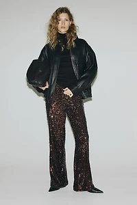 Sequined Pants