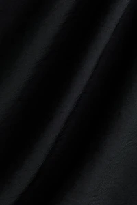 Sleeveless Wrap-Detail Dress