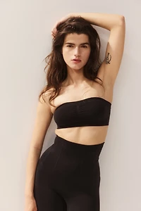 Seamless Soft-Cup Bandeau Bra