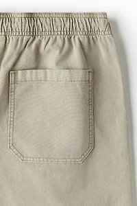 Loose-Fit Cotton Canvas Pants
