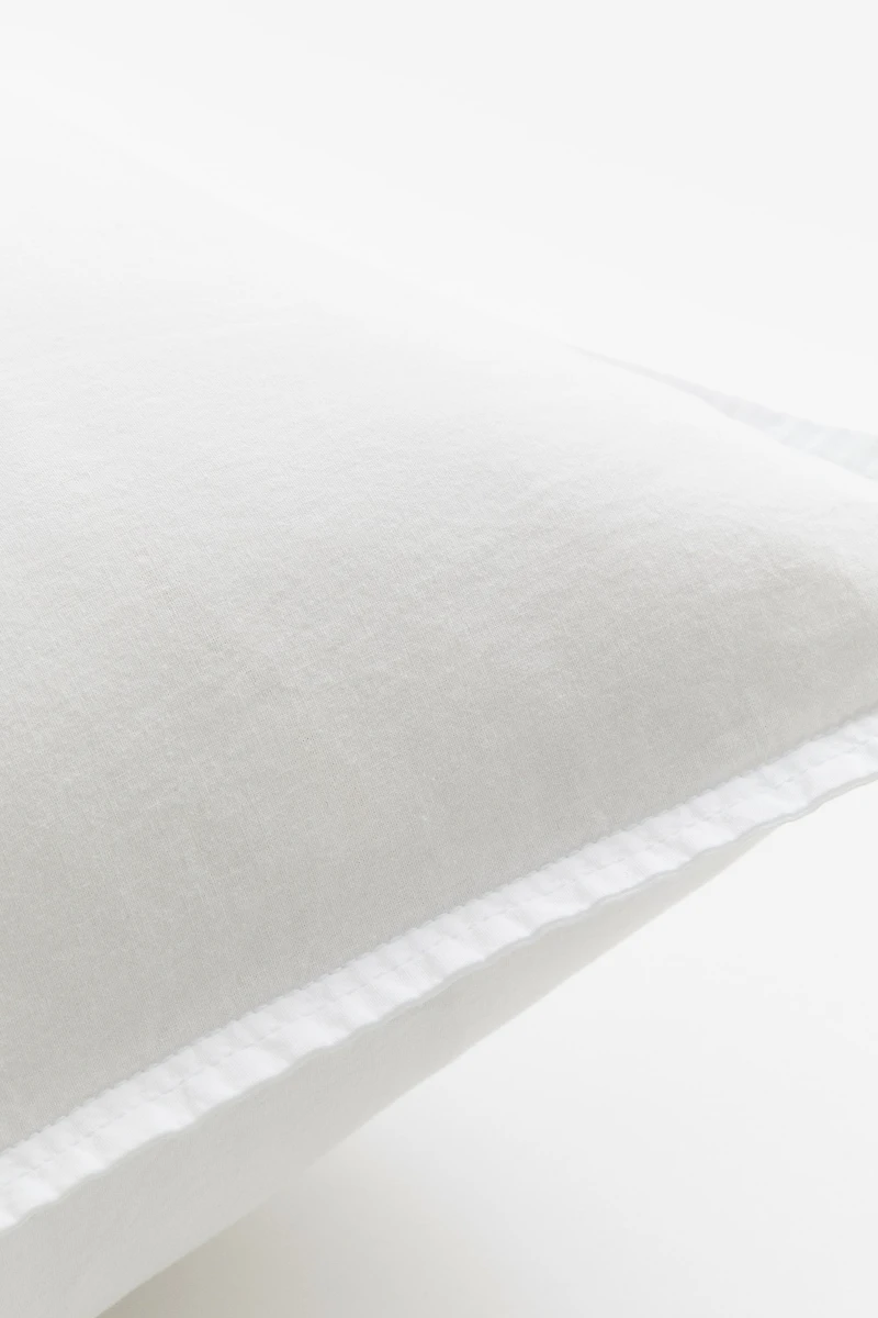 Washed Cotton Pillowcase
