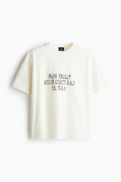 Loose-Fit Printed T-Shirt