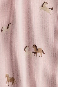 Legging en coton côtelé