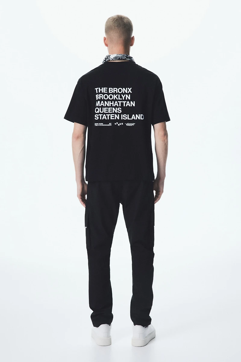 Loose Fit Printed T-shirt