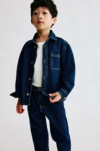 Tapered Cotton-blend Jeans
