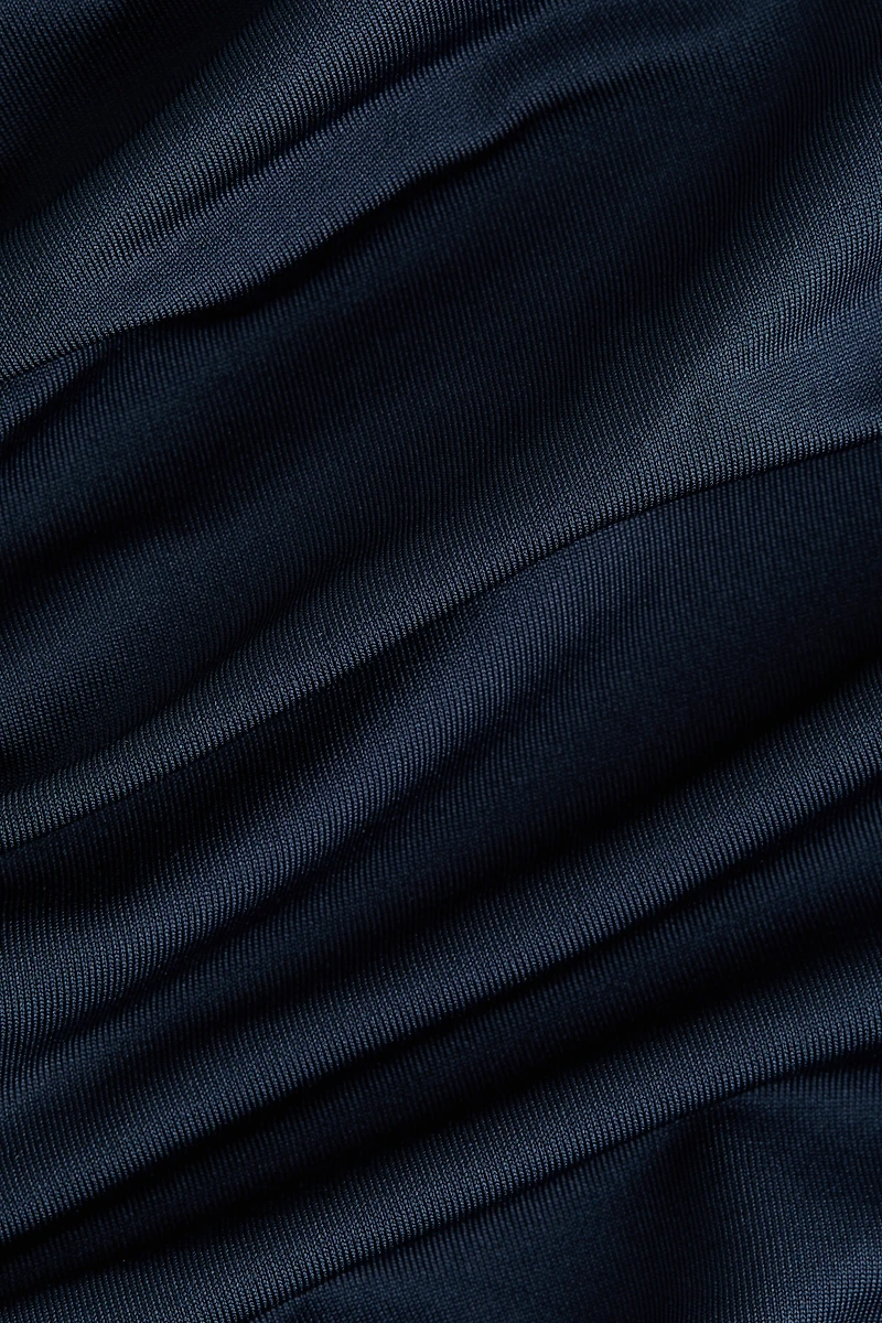 Draped Jersey Dress