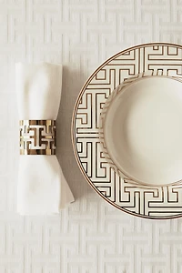 Assiette creuse en porcelaine