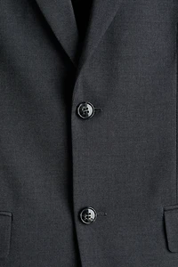 Regular-Fit Single-Breasted Jacket