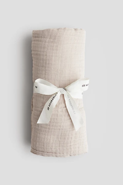 Muslin Fitted Crib Sheet