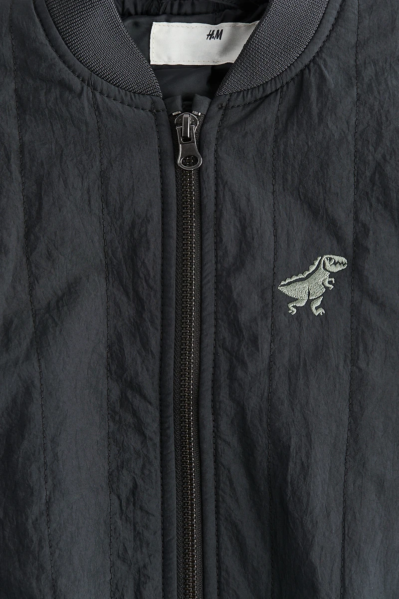 Blouson d'aviateur matelassé